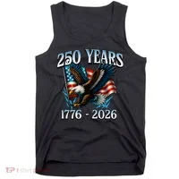 Eagle Flag 250 Years 1776-2026 250th Birthday Tank Top thumb 0
