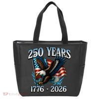 Eagle Flag 250 Years 1776-2026 250th Birthday Tote Bag thumb 0