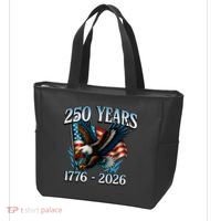 Eagle Flag 250 Years 1776-2026 250th Birthday Tote Bag thumb 3