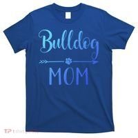 English French American Bulldog Mom Gift T-Shirt thumb 0