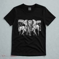 Elephant Family Africa Safari Zoo Keeper Gift Elephant T-Shirt thumb 5