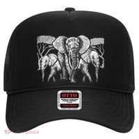 Elephant Family Africa Safari Zoo Keeper Gift Elephant Hat thumb 0