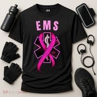 EMS For A Cure Breast Cancer Awareness Cooling Performance Crew T-Shirt thumb 3