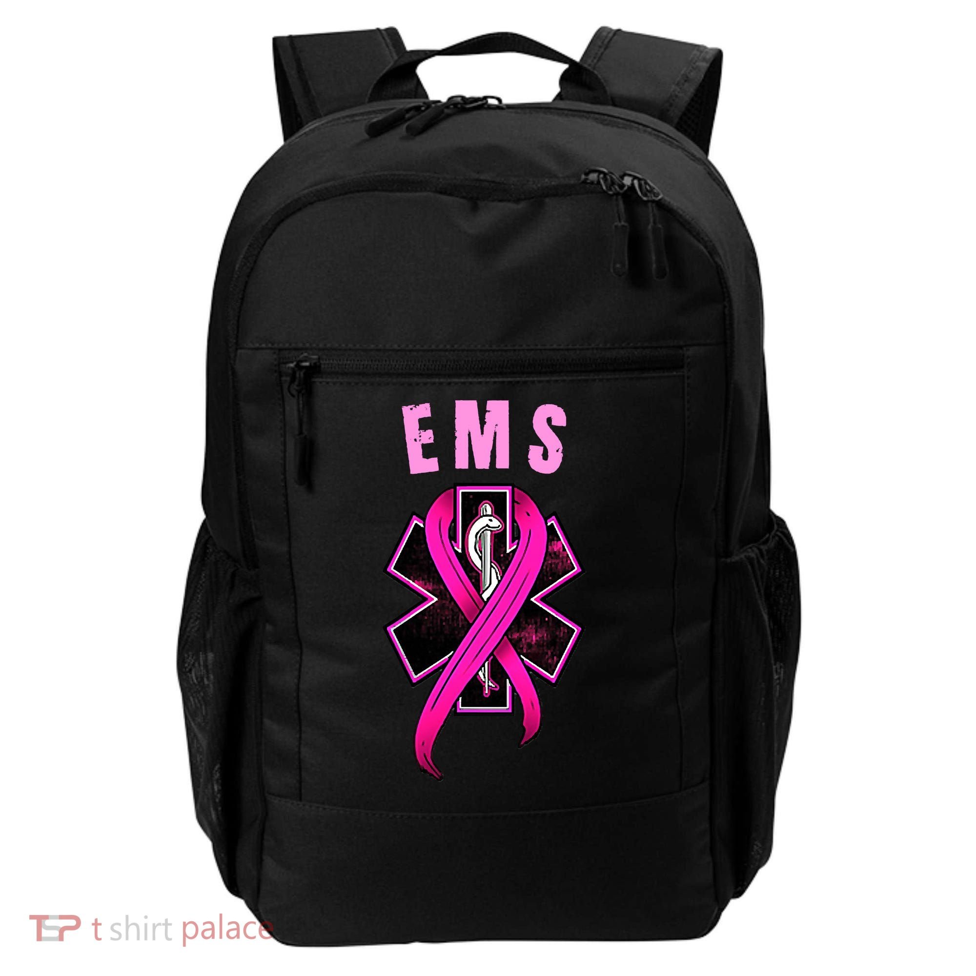 EMS For A Cure Breast Cancer Awareness Backpack