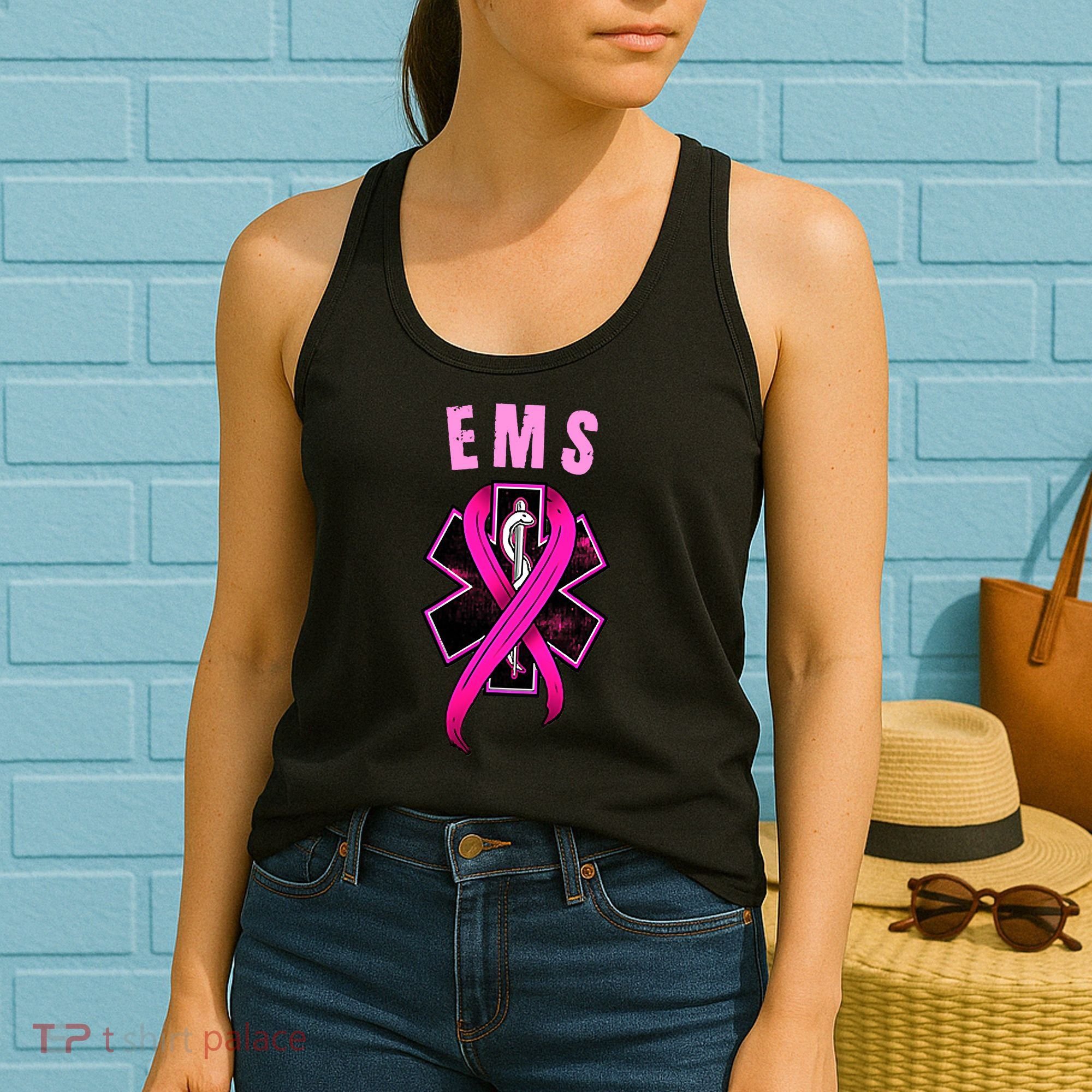 EMS For A Cure Breast Cancer Awareness Women's Tank Top