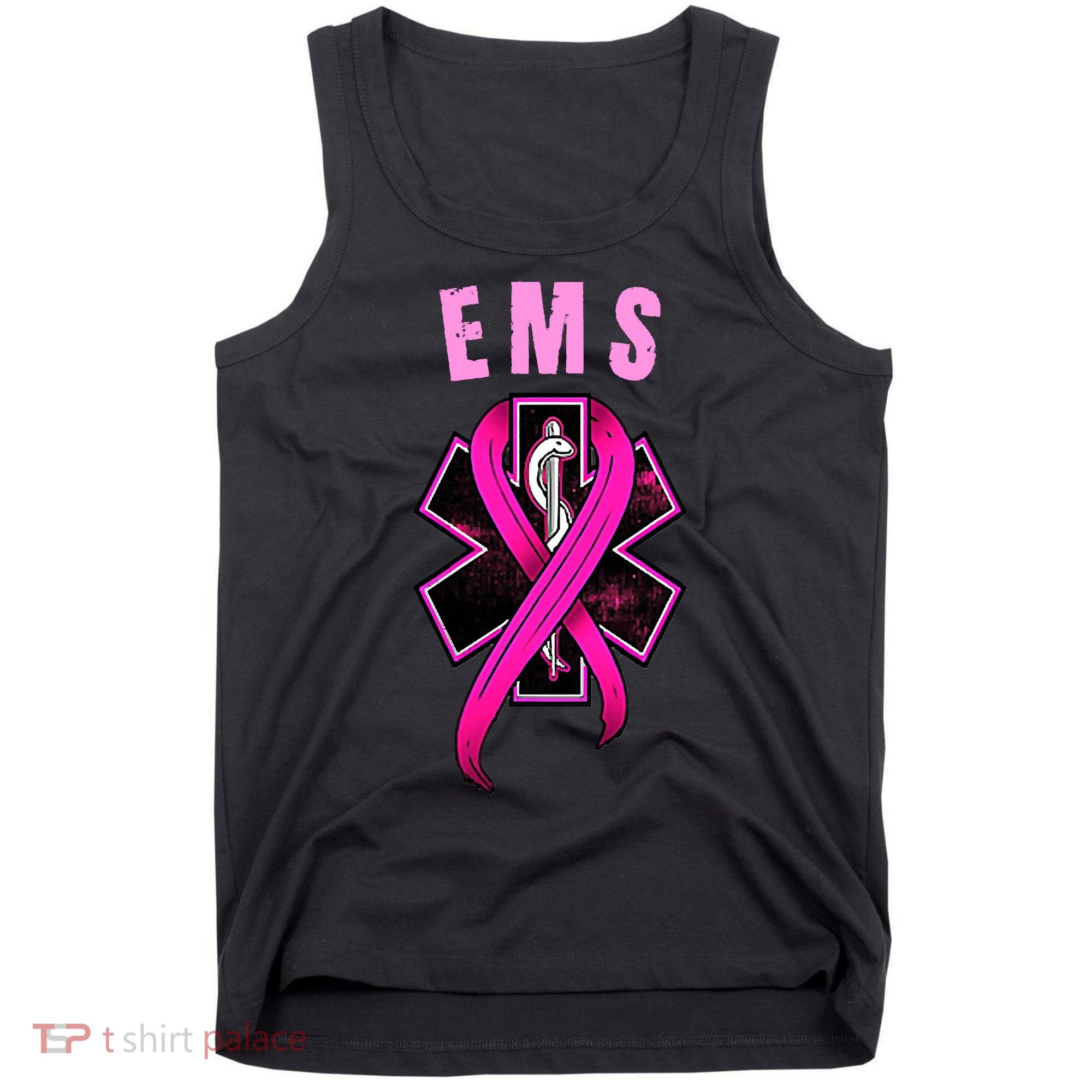 EMS For A Cure Breast Cancer Awareness Tank Top