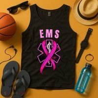 EMS For A Cure Breast Cancer Awareness Tank Top thumb 4