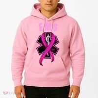EMS For A Cure Breast Cancer Awareness Hoodie thumb 2