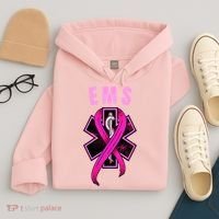 EMS For A Cure Breast Cancer Awareness Hoodie thumb 4