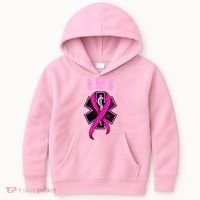 EMS For A Cure Breast Cancer Awareness Kids Hoodie thumb 0