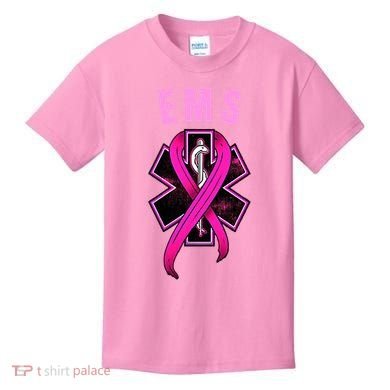 EMS For A Cure Breast Cancer Awareness Kids T-Shirt