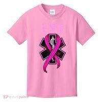 EMS For A Cure Breast Cancer Awareness Kids T-Shirt thumb 0