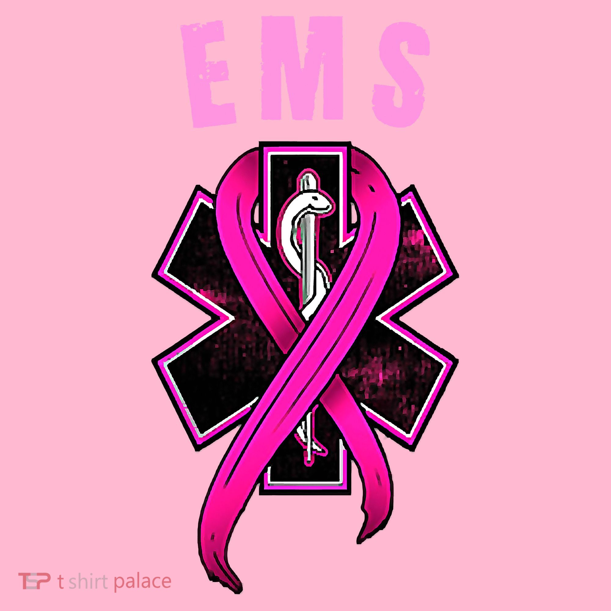 EMS For A Cure Breast Cancer Awareness Kids T-Shirt