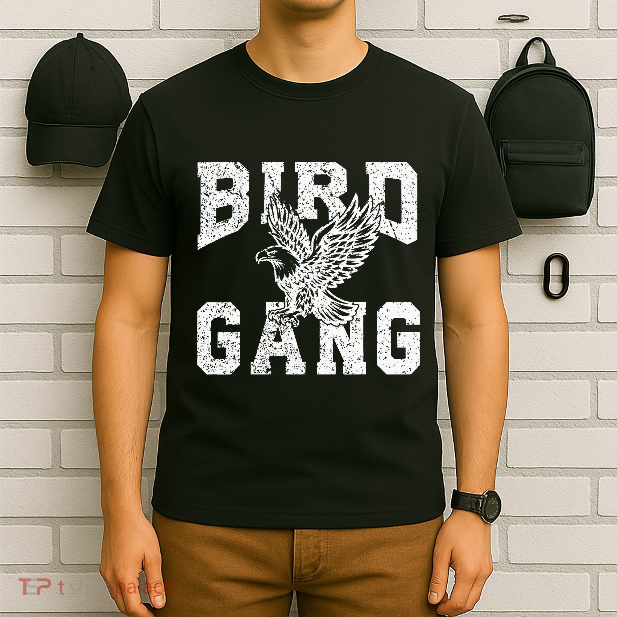 E.A.G.L..Es. F.L.Y. Bird Gang Inspirational T-Shirt