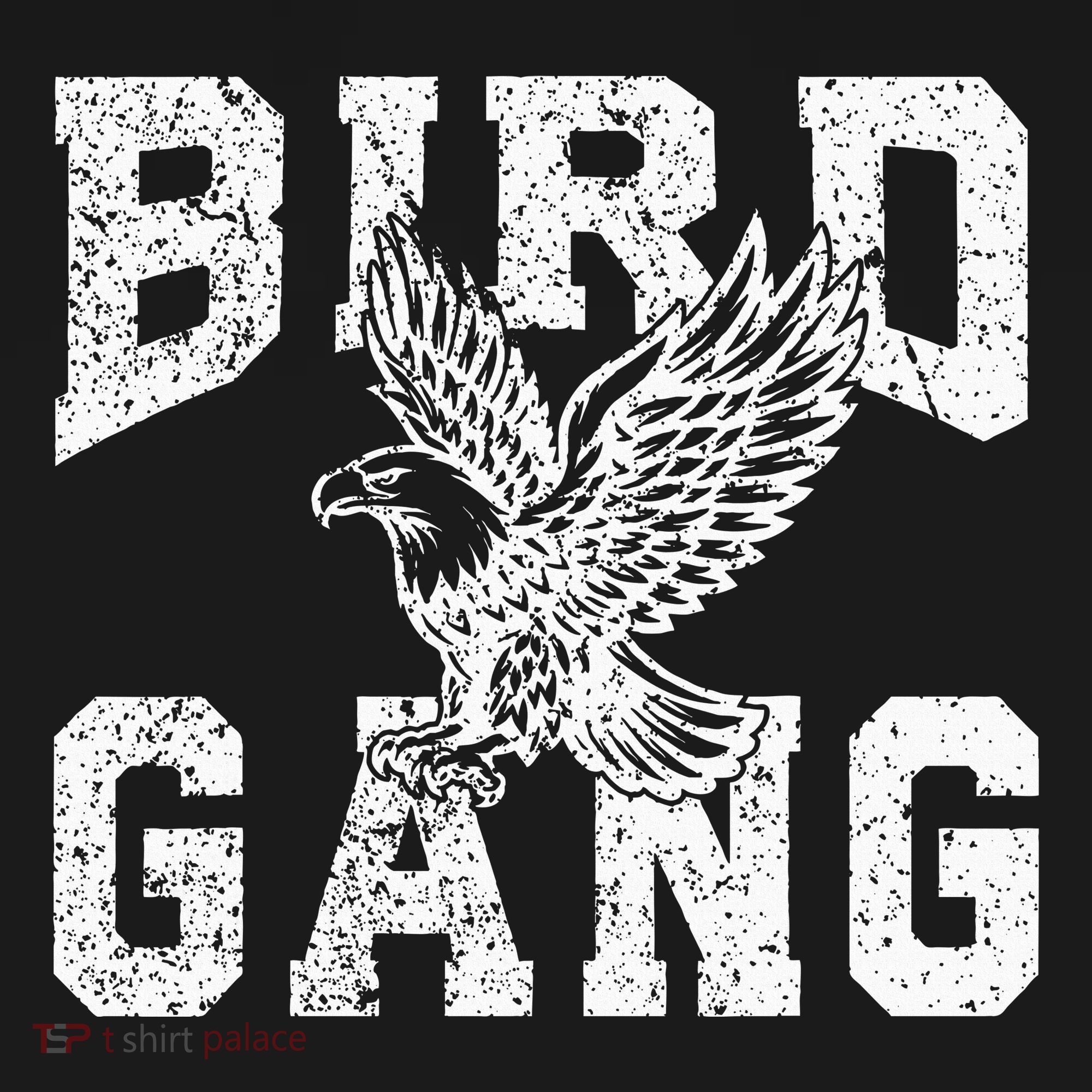 E.A.G.L..Es. F.L.Y. Bird Gang Inspirational T-Shirt