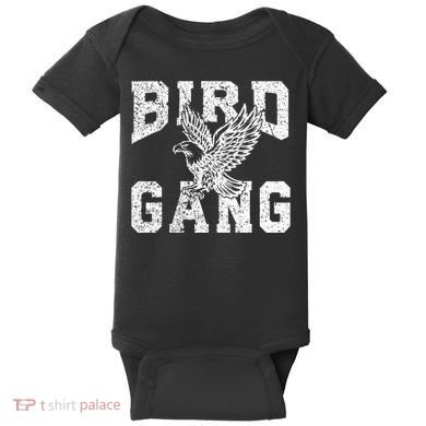 E.A.G.L..Es. F.L.Y. Bird Gang Inspirational Baby Bodysuit