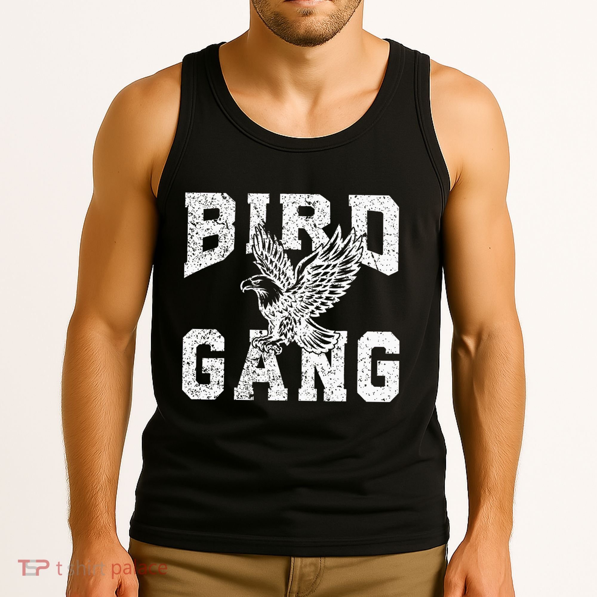 E.A.G.L..Es. F.L.Y. Bird Gang Inspirational Tank Top