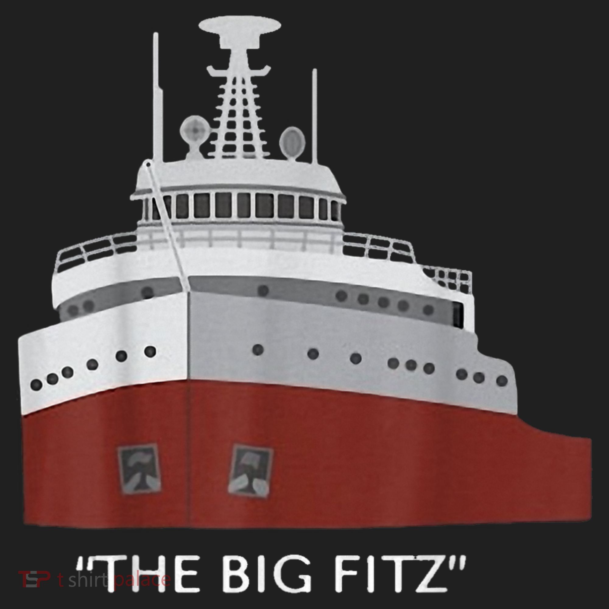 Edmund Fitzgerald Big Fitz Nautical Women's Sweatshirt