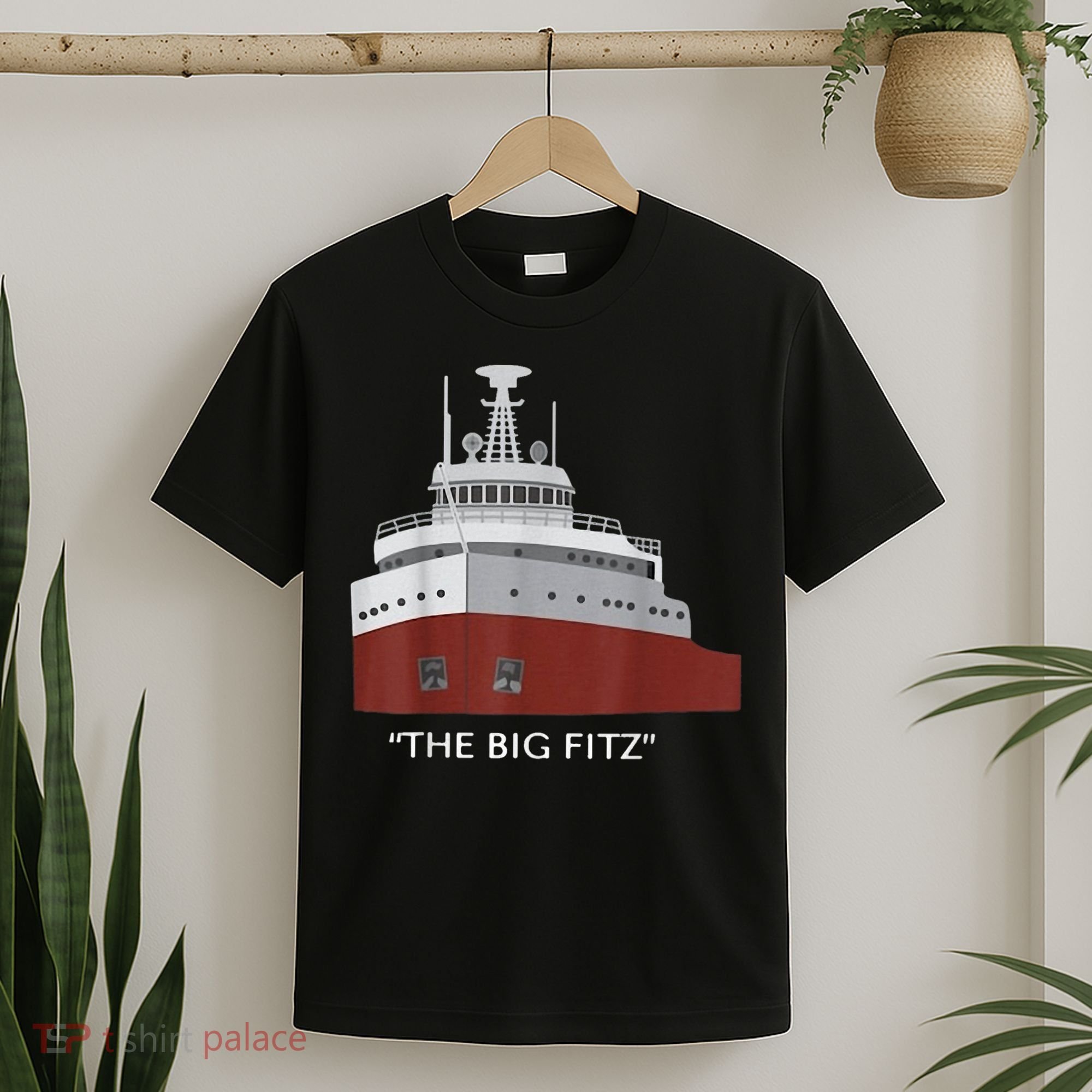 Edmund Fitzgerald Big Fitz Nautical T-Shirt