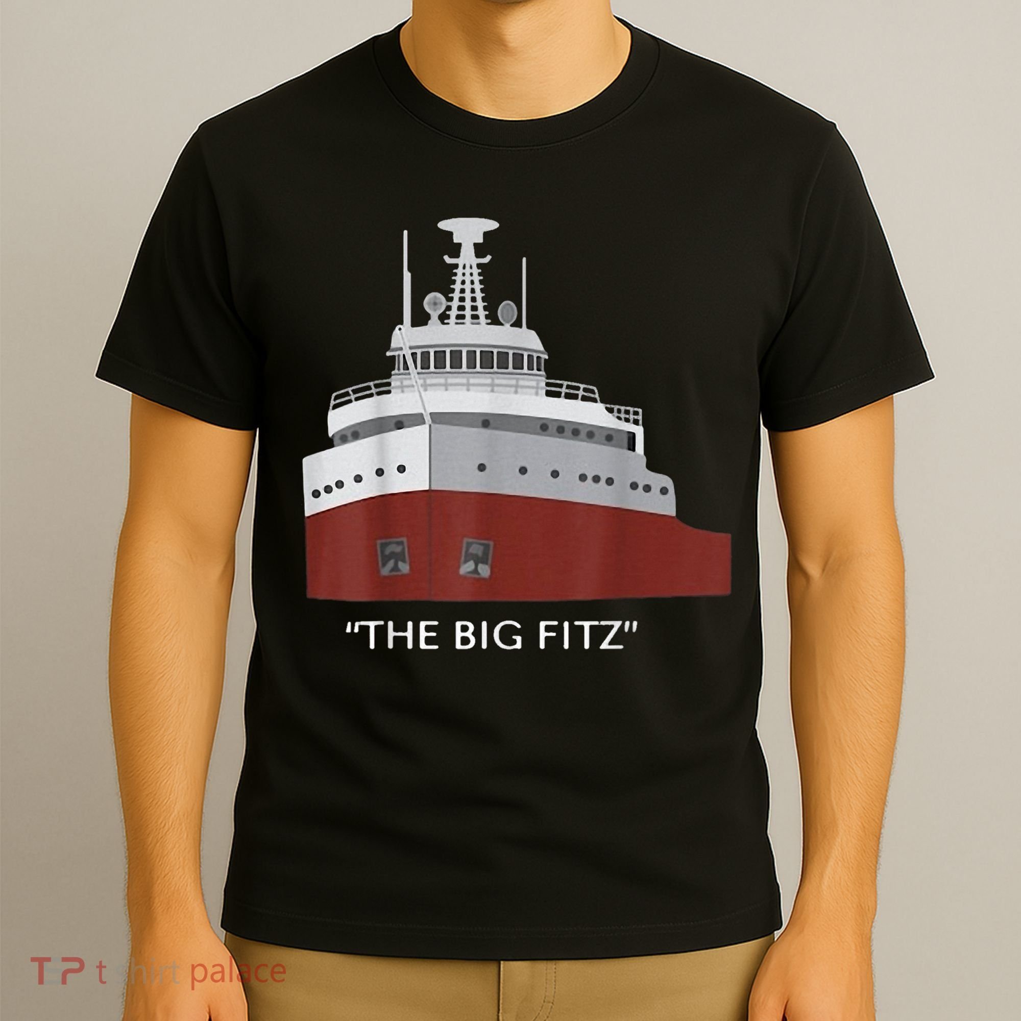 Edmund Fitzgerald Big Fitz Nautical T-Shirt