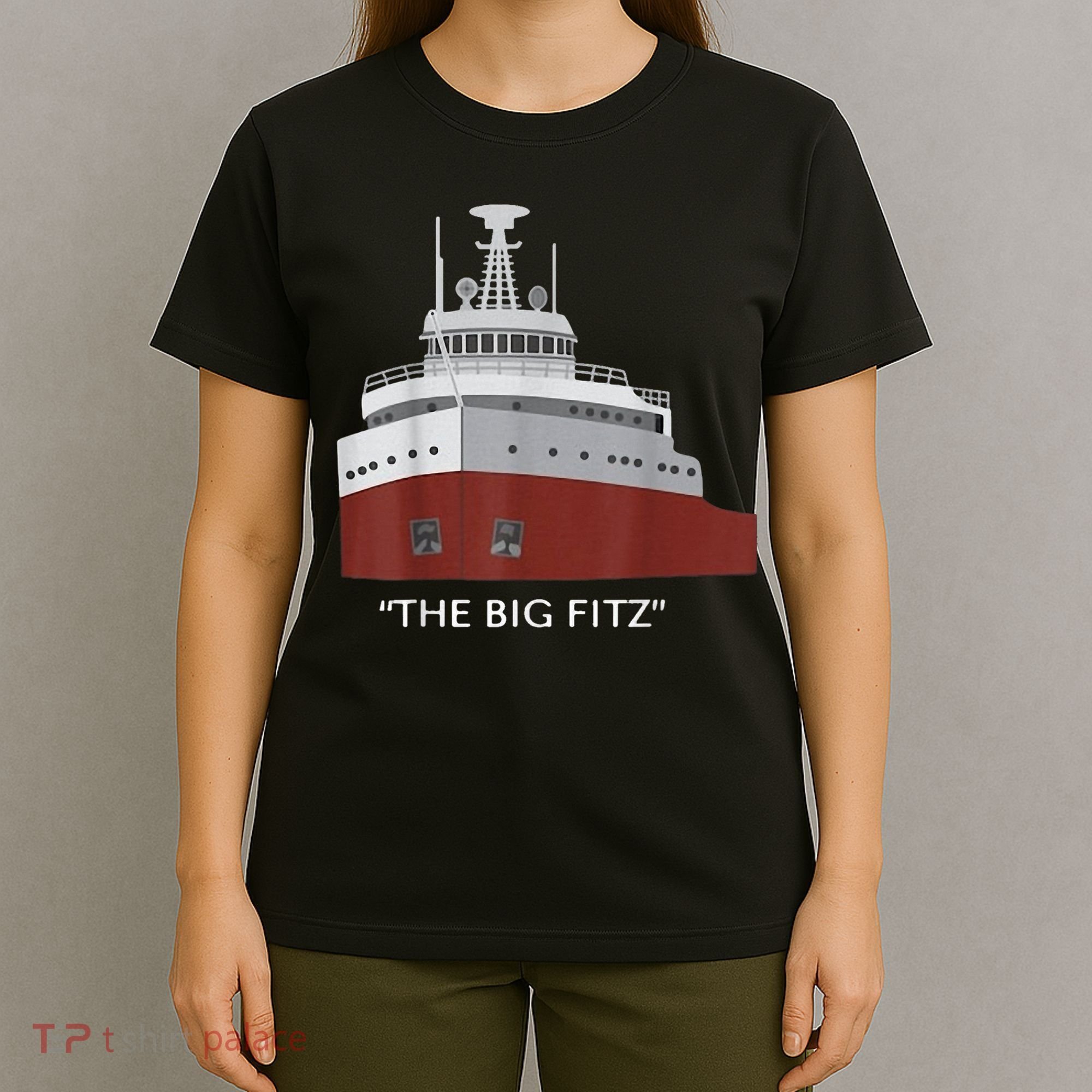 Edmund Fitzgerald Big Fitz Nautical T-Shirt