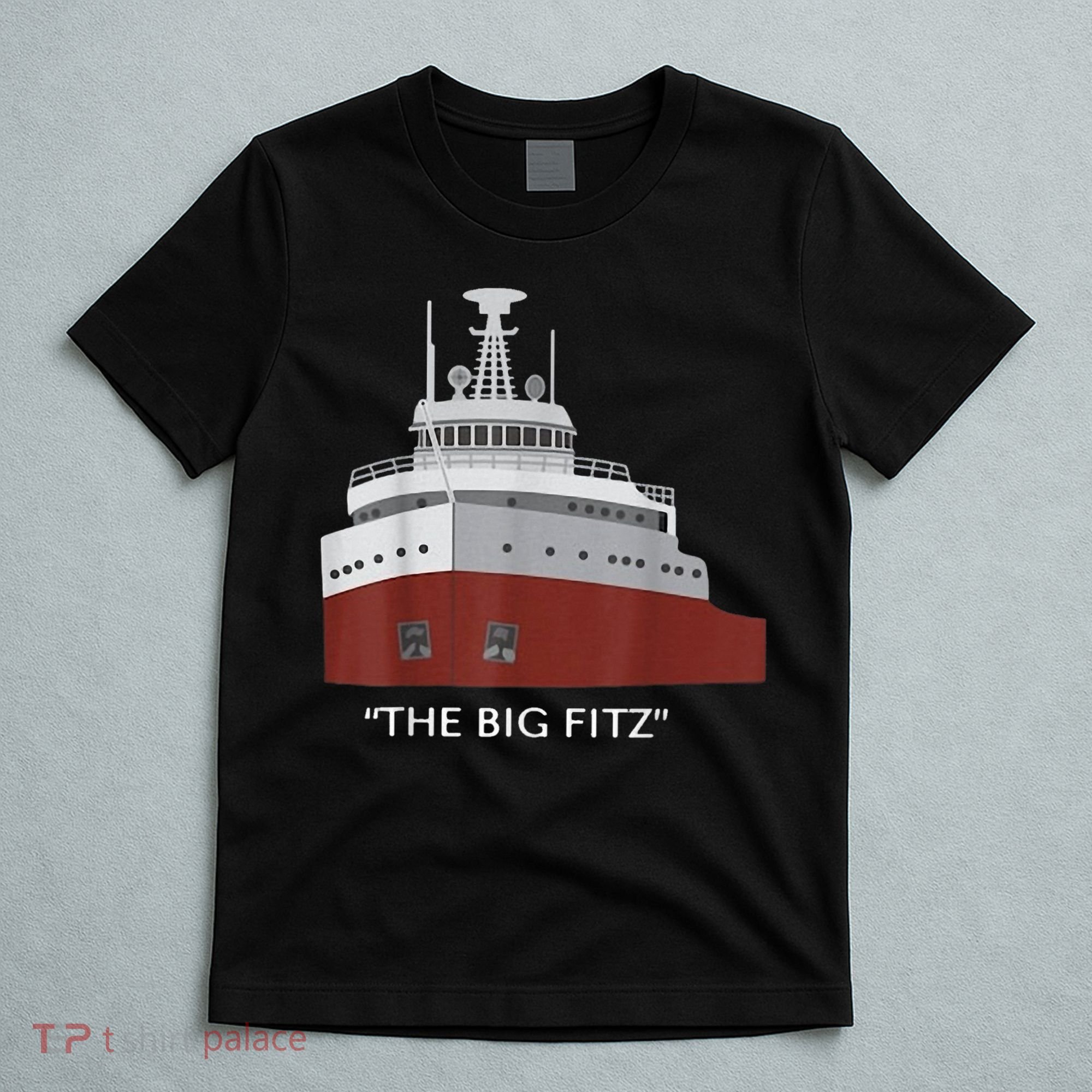 Edmund Fitzgerald Big Fitz Nautical T-Shirt