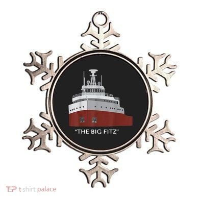 Edmund Fitzgerald Big Fitz Nautical Ornament