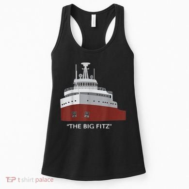 Edmund Fitzgerald Big Fitz Nautical Women's Tank Top