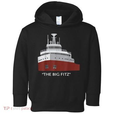 Edmund Fitzgerald Big Fitz Nautical Toddler Hoodie