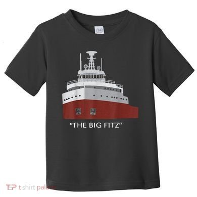Edmund Fitzgerald Big Fitz Nautical Toddler T-Shirt