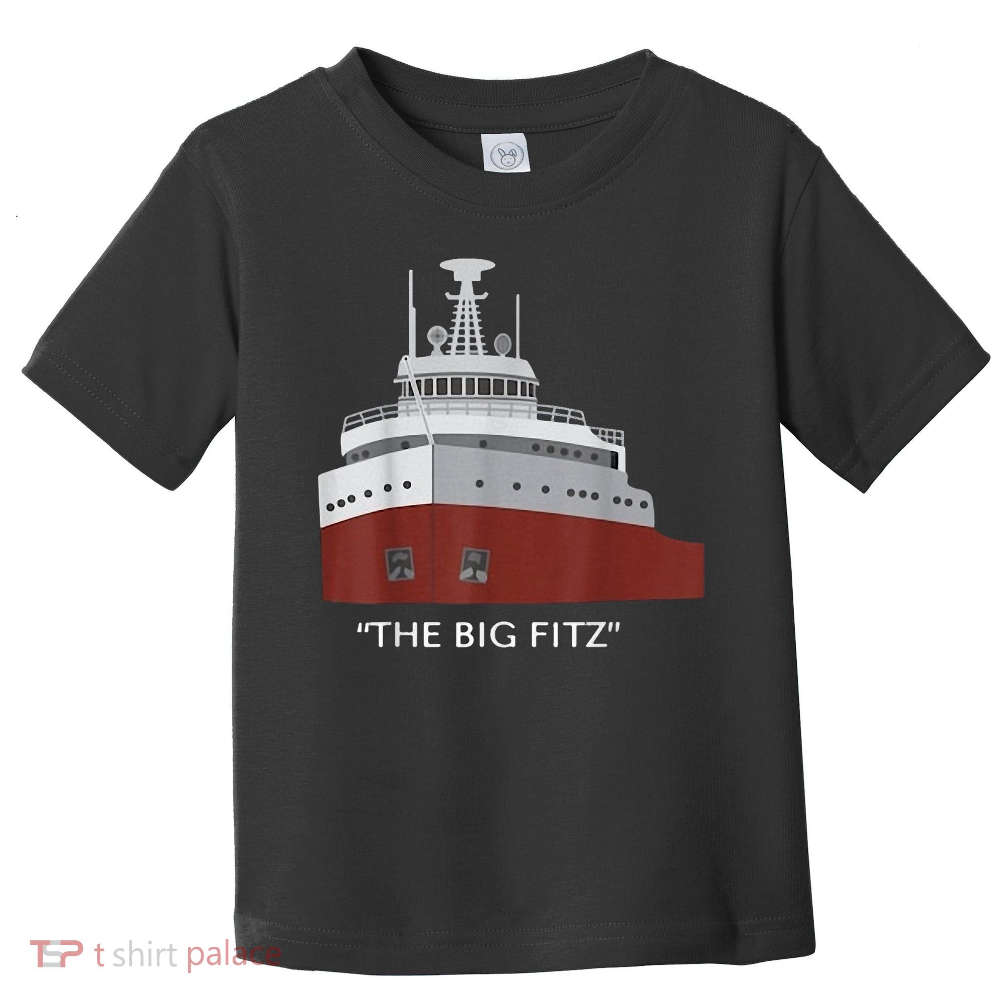 Edmund Fitzgerald Big Fitz Nautical Toddler T-Shirt