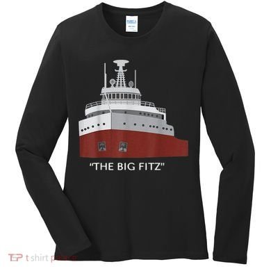 Edmund Fitzgerald Big Fitz Nautical Women's Long Sleeve Shirt