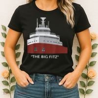 Edmund Fitzgerald Big Fitz Nautical Women's T-Shirt thumb 2