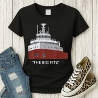 Edmund Fitzgerald Big Fitz Nautical Women's T-Shirt thumb 3