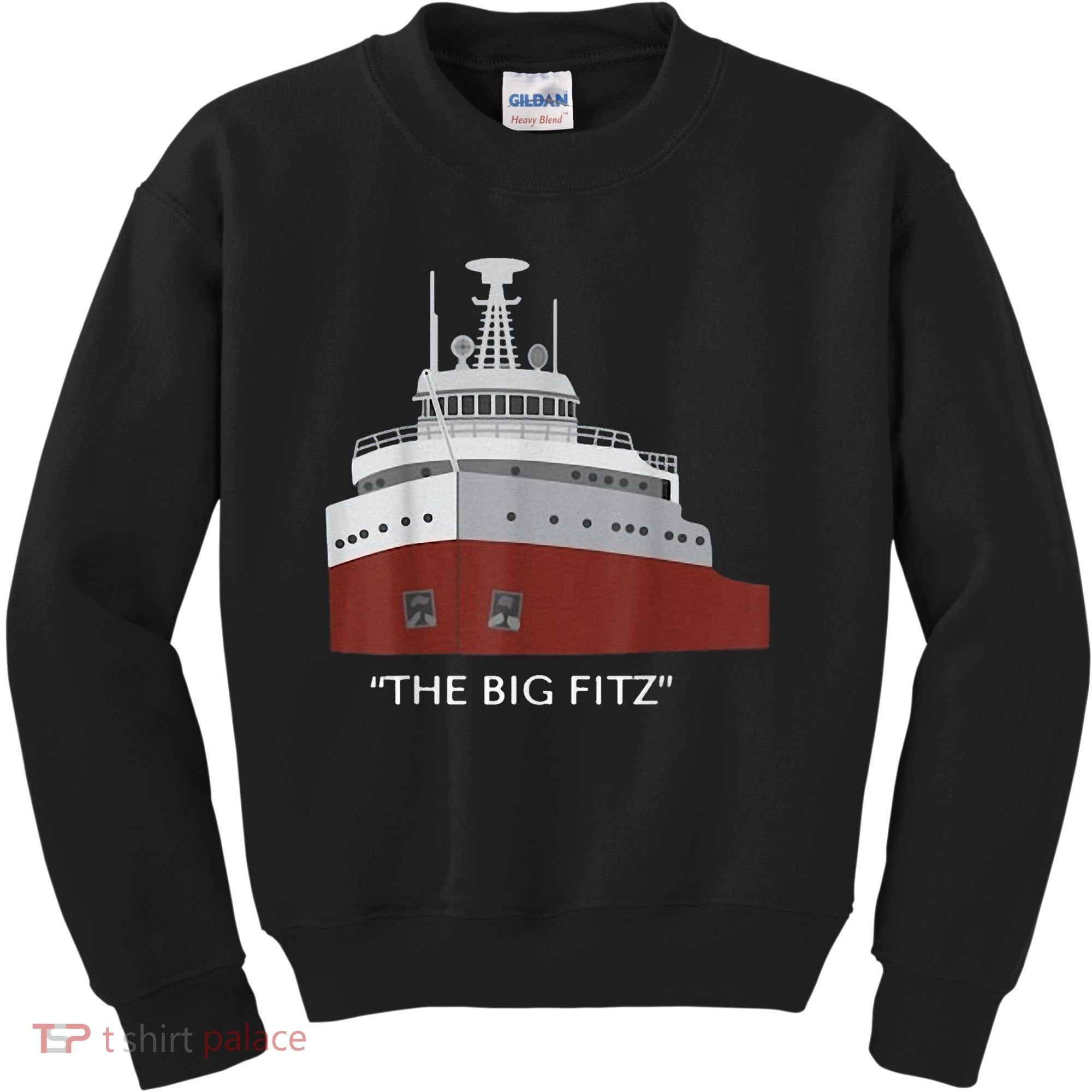 Edmund Fitzgerald Big Fitz Nautical Kids Sweatshirt
