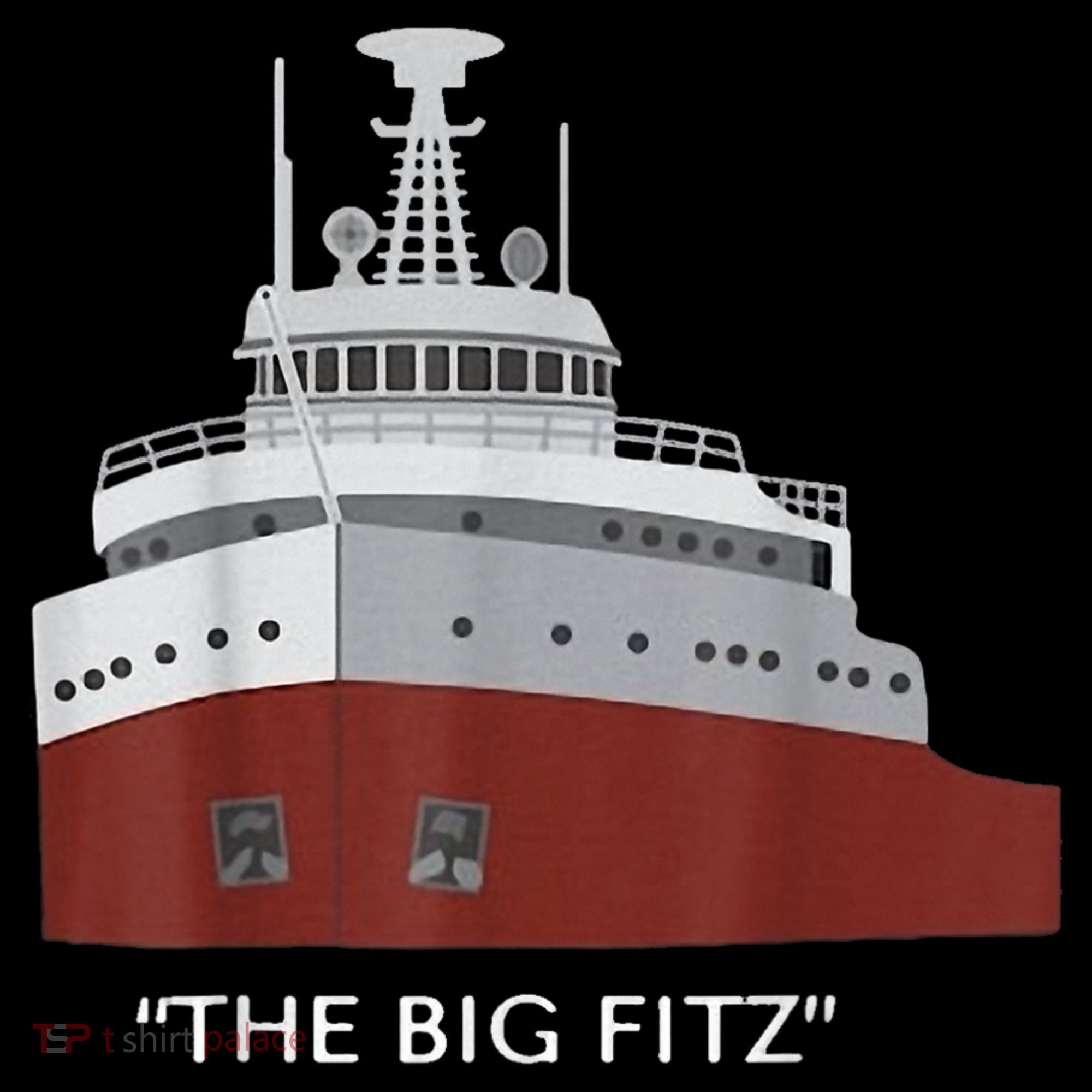 Edmund Fitzgerald Big Fitz Nautical Kids Sweatshirt