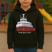 Edmund Fitzgerald Big Fitz Nautical Kids Hoodie thumb 3
