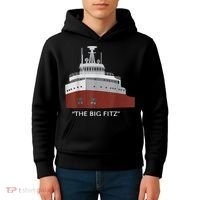 Edmund Fitzgerald Big Fitz Nautical Kids Hoodie thumb 4