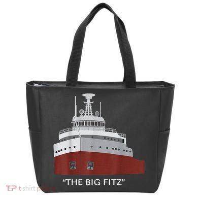 Edmund Fitzgerald Big Fitz Nautical Tote Bag