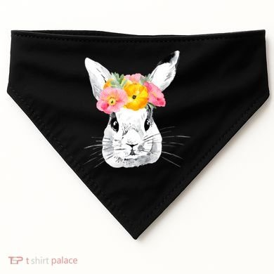 Easter Female Bunny Holiday USA-Made Doggie Bandana