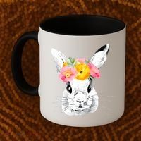 Easter Female Bunny Holiday Coffee Mug thumb 2
