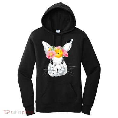 Easter Female Bunny Holiday Women's Hoodie