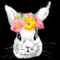 Easter Female Bunny Holiday Women's Hoodie thumb 2