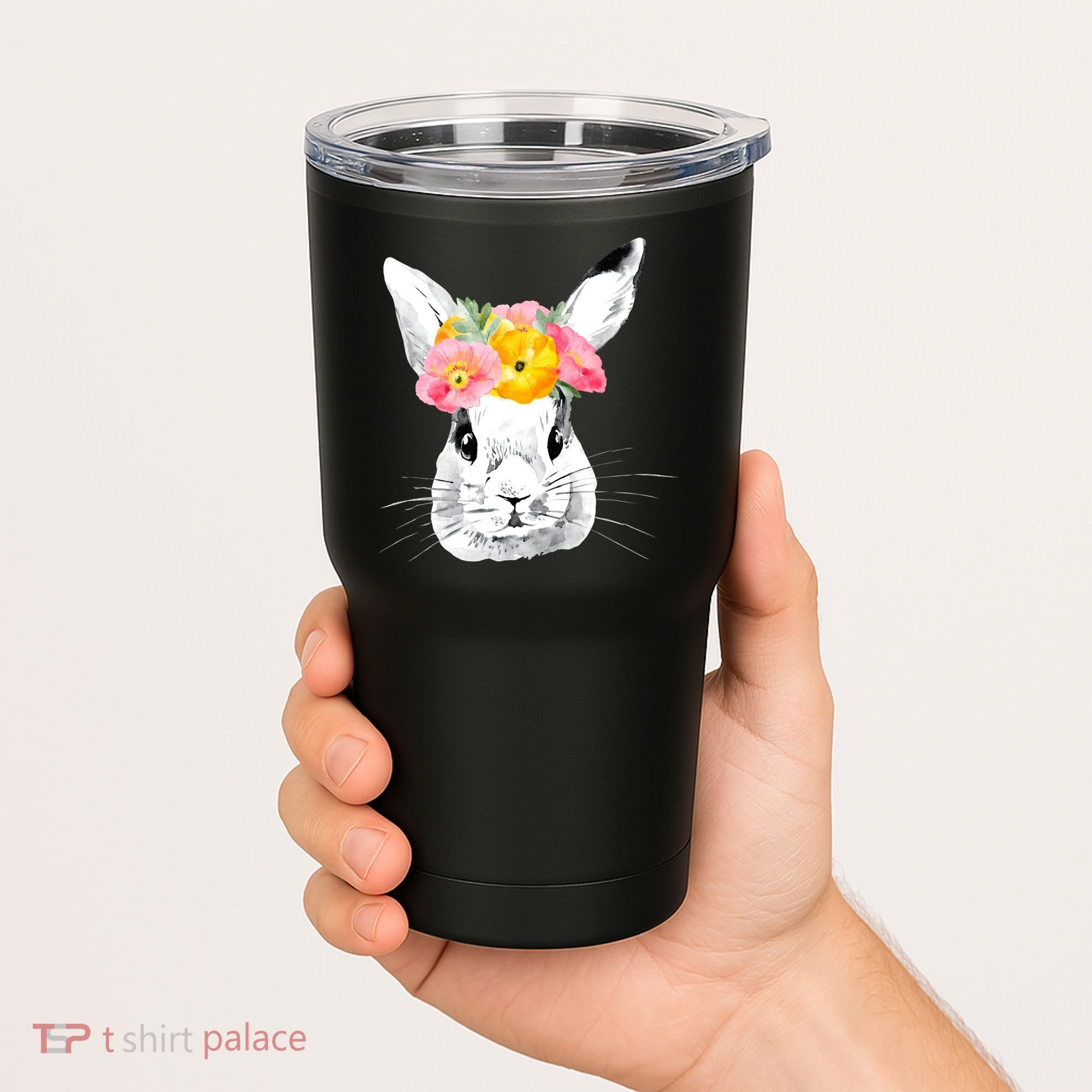 Easter Female Bunny Holiday Tumbler