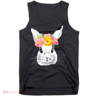 Easter Female Bunny Holiday Tank Top