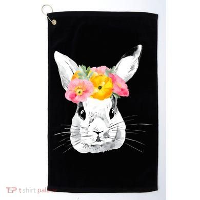 Easter Female Bunny Holiday Golf Towel