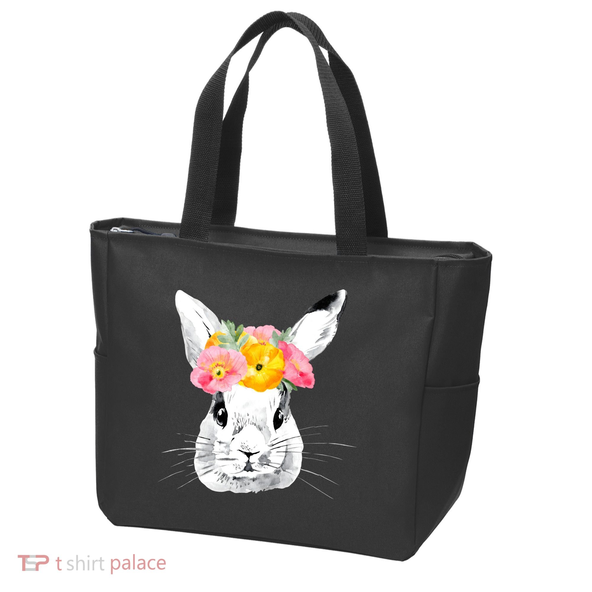 Easter Female Bunny Holiday Tote Bag