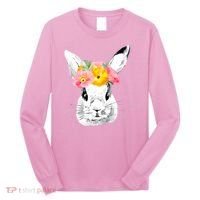 Easter Female Bunny Holiday Long Sleeve Shirt thumb 0