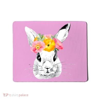 Easter Female Bunny Holiday Mousepad