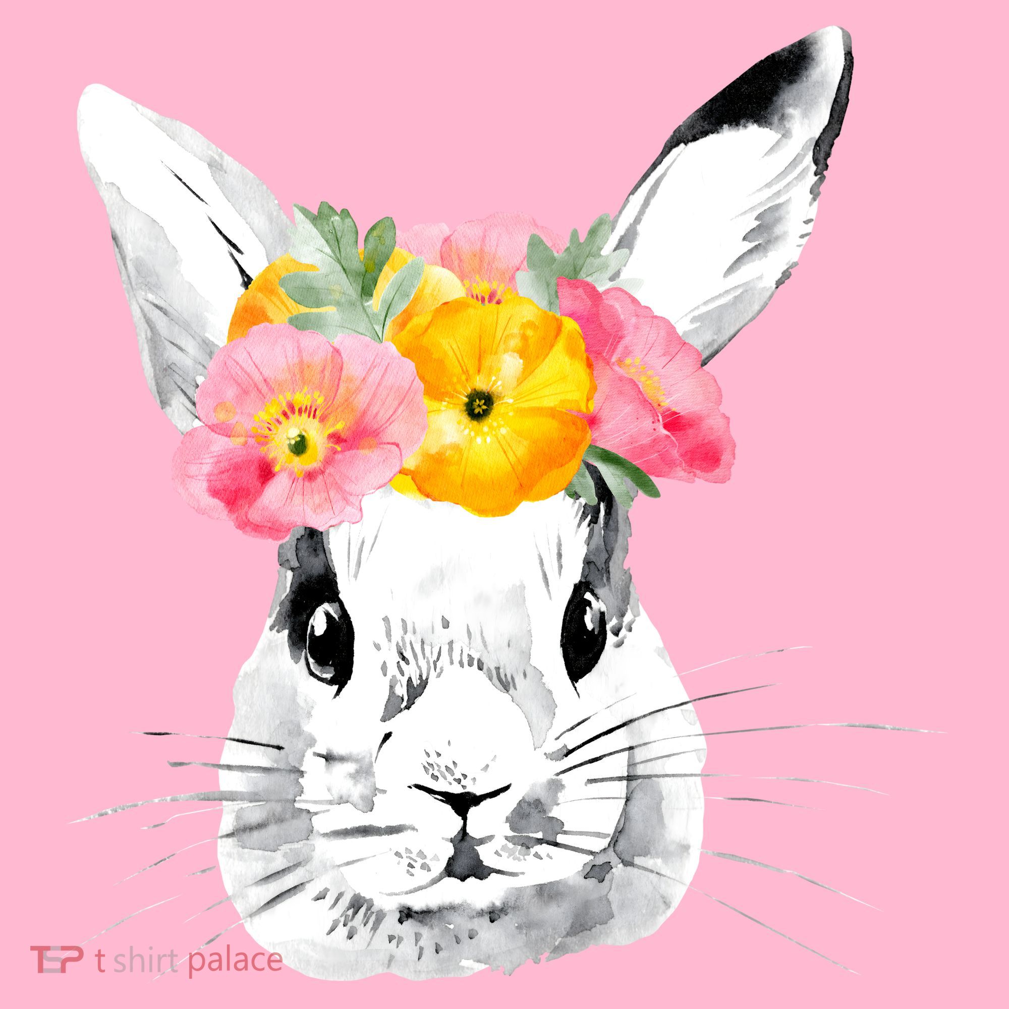 Easter Female Bunny Holiday Mousepad